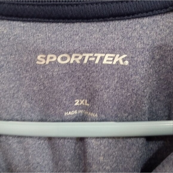 Sport-Tek Shirt Size 2XL Blue Captain D's Seafood Kitchen Employee Work Shirt - Picture 4 of 10